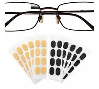 40 Pairs Glasses Nose Pads Silicone - Self-Adhesive Anti-Slip Nose Pads for Glasses - Ultra Thin Soft Nose Grips Replacement Cushions for Eyeglasses, Sunglasses and Plastic Frames