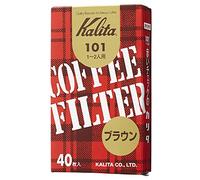 40 Paper Coffee Filters Brown/1-2 cups