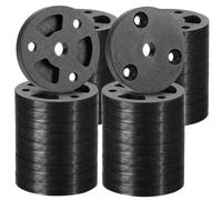 40 Pcs,2" X 1/4" Deck Board Ledger Spacers Bulk Building Drainage Tool