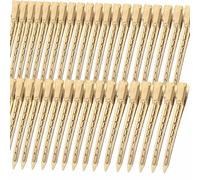 40 PCS 3.5 Inch Golden Duck Billed Clips,Metal Alligator Curl Hair Clips with Holes for Styling, Coloring, Thick Hair Rollers, Salon Use,Alligator Clips for Women for Thick Hair & Thin Hair,golden