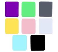 40 Pcs 6 x 7 Inch Multiple Colour Microfiber Cleaning Cloths Multicolor Glasses Cleaning Cloth for Eyeglasses, Camera Lens, Cell Phones, Laptops, LCD TV Screens and More Electronics