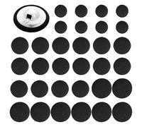 40 Pcs Black Buttons Black Tuxedo Buttons Fabric Cloth Covered with Metal Shank Button Vintage Blacks Coat Sewing Buckle for Women Man Jacket Coat Blouse Dress Jeans (17mm/15mm/11mm)