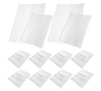 40 Pcs Book Case Transparent Cover Sleeve for Paperbacks Covers Clear Waterproof Protector Plastic Books Reading Protective for Notebooks,Textbooks