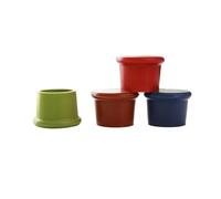 40 Pcs Candy Colors Silicone Stoppers Leak Free Wine Bottle Stoppers Kitchen Bar Tools for Red Wine and Beer Bottle Cap for Crafts