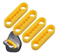 40 PCS Car Door Lock Stop Damper, Rubber Car Door Dampener, Anti-Slam Doors Damper Cars, Sound Isolation Pads for Vehicles, Shock-Absorbent CarDoor Sound Dampers, Cars Accessory