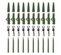 40 Pcs Carp Fishing Tackle Set, Coarse Angling Kit for Bank Sessions | A 40 piece carp tackle set that keeps everything together in one place, with something to fall back on when a rig is lost