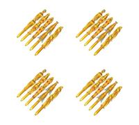 40 pcs Egyptian Pharaoh Ballpoint Pen for Writing, Golden Plastic | Quick-dry Ink, Non-Slip Grip, Scrapbook and Diary Use, Gifts, Museum Shops, Christmas Birthdays Random Style