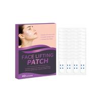 40 Pcs Face Lift Tape, Elasticity Tighten Lift Patches, Face V Line Lifting Tape, Invisible Anti Wrinkle Tape for Face, Jowl, Eye Lift (1Pcs)
