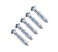 40 Pcs Heavy Duty Hollow Wall Anchors Expansion Bolts - 3 Sizes Zinc-Plated Low Carbon Steel for Solid & Hollow Walls, Drywall, Masonry, and Fixture Installation(M4*38mm,M5*52mm,M6*65mm)