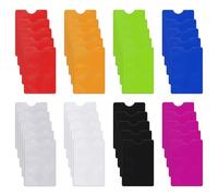 40 Pcs ID Protection Sets, Anti-Demagnetizing Bank Card Sets, Anti-Theft Swipe RFID Card Sets, Suitable For ID Cards And Credit Cards.