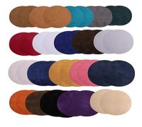 40 PCS Iron on Repair Patch, Elbow Patches for Wool Jumpers Sew on Oval Elbow Knee Felt Patches 11 x 14 cm for Clothing Sweater