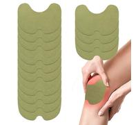 40 PCS Knee Pain Relief Patches Useful Wormwood Knee Heat Pads Long-Lasting Warmth Herbal Heat Patches for Knee Pain Arthritis and Muscle Stiffness