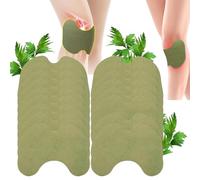 40 Pcs Knee Pain Relief Patches, Wormwood Herbal Knee Pain Relief Patches Relieves Muscle Soreness, Arthritis and Joint Pain - Deep Heat Patches for Arthritis Sports Injuries and Everyday Use