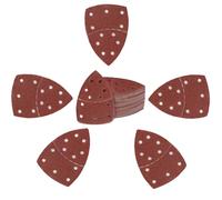 40 pcs Mouse Sander Pads 11 Holes Mouse Sanding Sheets for Multi-Sanders Assorted 40/60/80/120/180 Grits Machine Mouse Detail Sandpaper(8Pcs Each Assorted)