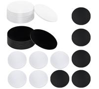 40 Pcs NFC Tags, NTAG215 NFC Sticker Rewritable 25mm Round Coin Cards 504 Bytes Memory Fully Programmable Compatible with Most NFC-Enabled Devices