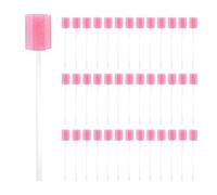 "40 PCS Oral Mouth Swabs Sponges - Disposable Oral Care Swabs with Soft Foam Tips, Safe for Elderly, Patients, and Babies, Gentle Dental Cleaning, Mint Flavor, Individually Wrapped for Hygiene, Medica