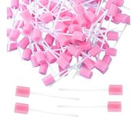 40 PCS Oral Mouth Swabs Sponges - Medical-Grade Oral Care Swabs for Elderly, Children & Patients, Soft Foam Mouth Cleaning Sticks, Individually Wrapped for Hygiene