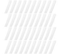 40 Pcs Plastic Wedges Furniture Levellers Plastic Shims for Leveling Shims, Adjustable Furniture Levelers Wedges for Levelling Furnitures Feet Chair Table Leg Doors Toilet(Easy to Snap Cut, White)