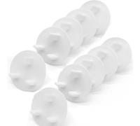 40 Pcs Plug Socket Covers UK,3 Pin Plastic Outlet Plug Cover