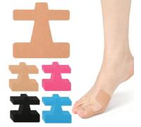 40 Pcs Pre-Cut Kinesiology Tape for Bunions, Bunion Corrector for Big Toe Support Foot & Pain Relief, Breathable Hypoallergenic Latex-Free Tape for Daily Walking and Running