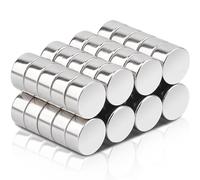 40 Pcs Round Strong Magnets, 6 mm x 3 mm Mini Magnet for Fridge, Small Craft Magnets for Whiteboard, Neodymium Magnet Strong for DIY, Photos, Tools