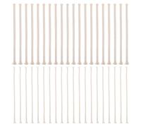 40 PCS Round Wicks for Oil Lamp 3mm and 6mm Cotton Braided Lamp Wicks Replacement 20cm Long Candle Wick for Kerosene Lamps, Candle Making and Aromatherapy