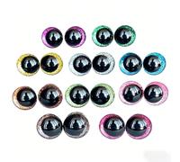 40 Pcs Safety Eyes for Crocheting Amigurumi Eyes Plastic Crochet Eyes with Washers Stuffed Animal Eyes Doll Eyes for Crochet Animals Plush Toys DIY Craft Supplies Multiple Sizes (20mm)