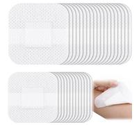 40 Pcs Self Adhesive Dressings, 10X10cm Large Plasters, Breathable Plasters, Sterile Adhesive Dressings for Wounds Sterile Strips Wound Dressings
