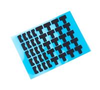 40 PCS Steel Plate Satellite Shaft Stabilizer Pad Foam Pad Sticker and Keyboard PORON Stabilizer