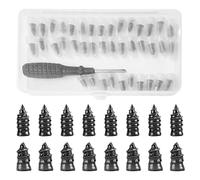 40 Pcs Tyre Repair Screws, Car Puncture Repair Kit with Screwdriver, General Tire Quick-Repair Tool for Auto Car Motorcycle Bicycle (20 S+20 L)