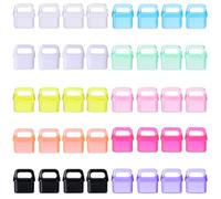 40 Pcs USB C Dust Plug, Colorful Type C Charging Port with Hanging Hole, Anti Lost Phone Accessory Dirt Protector Compatible with All Type-C Devices