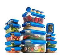 40-Piece Airtight Food Containers With Lids - Superior BPA-Free Food Storage Containers Set - 100% Leak Proof Takeaway Containers, Reusable Meal Prep Lunch Boxes - Dishwasher, Microwave & Freezer Safe