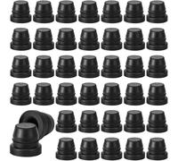 40 Piece Brake Bleeder Screw Cap Grease Fitting Cap Rubber Dust Cover Brake Bleeder Nipple Zerk Fitting for Cars Motorcycles