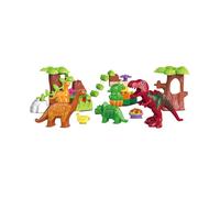 40-Piece Dinosaur Building Blocks Set - Dino Paradise Model Toys for Kids 3+ | Safe ABS Plastic, Durable & Lightweight