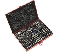 40pc Metric Tap & Split Die Holder Set M3 to M12 - Manual Bar & Socket Threading