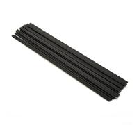 40-Piece Plastic Welding Rod Set for ABS, PP, PVC & PE - 200 mm x 5 mm x 2.5 mm Repair for Plastic Welder Tools, Includes 10 Each Grey PVC, B