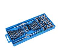 40-Piece Tap and Die Set Mechanical Transmission for Threading and Hand Tools