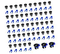 40 Pieces ABS Bowden Tube Connectors with Clamps for Enhanced 3D Printing Stability Consistent Filament Guide