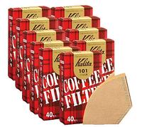 40 Pieces of 1-2 People for Kalita Coffee Filter 101 rosiglitazone Brown"10 Pack Set" (Japan Import)