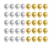 40 Pieces Of Birthday Balloons, Latex Balloons, Birthday Party Decorations, Party Scene Arrangement, Simple Balloons