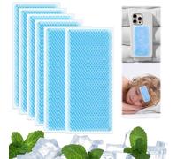 40 Pieces Refreshing Patches for Kids, Refreshing Patches for Children, Portable Summer Refreshing Patches, Head Patches Against Headaches for Refreshing and Relieving Headaches