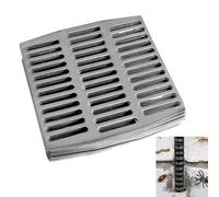 40 Pieces Stainless Steel Weep Hole Screens, Flexible Thin Bricks Flexible Shielding Plate, Anti Debris Design, Easy Installation, for Brick Hole Fillers and Window Drain Covers