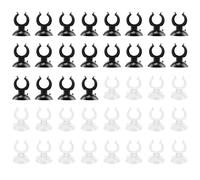 40 Pieces Suction Cup Stand, Fish Tank Accessories, Power Cord Fixing Tool, Aquarium Suction Cup