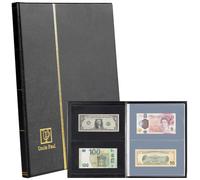 40 Pockets Currency Album Banknotes Collecting Holder
