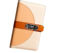 40 Pockets Leather Receipt Folder with for Cheque Card 5.8x9.2Inch Small Document Organiser Money Collection Album Compact Financial Record Keeper Case