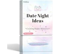 40 Scratch Off Date Night Ideas Gifts for Him/Her,Girlfriend/Boyfriend,Anniversary Card Game,Engagement Gifts for Couples,Wedding,Valentines,Romantic Game:Talking, Flirting,Challenge for Date Night