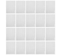 40 Sheet Floss Number Tags Paper for Cross Stitch Storage Labels