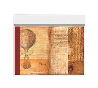40 Sheet Vintage Scrapbook Papers, Decorative Craft Paper for DIY Crafts - Durable Texture, Retro Design, Ideal for Photo Albums and Handmade Projects