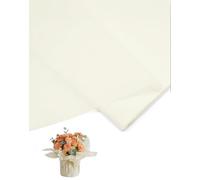 40 Sheets Floral Wrapping Paper Korean Flower Packaging Paper for DIY Crafts Weddings Birthdays Valentine's Day Floral Wrap Florist Supplies 19.6 x 27.5 Inches (Beige(yellow))