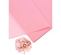 40 Sheets Floral Wrapping Paper Korean Flower Packaging Paper for DIY Crafts Weddings Birthdays Valentine's Day Floral Wrap Florist Supplies 19.6 x 27.5 Inches (Pink)